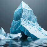 **

"Digital iceberg. Only the tip of digital assets showing. Below the surface, community, trust, innovation, and market psychology. Financial analysis depth."

**