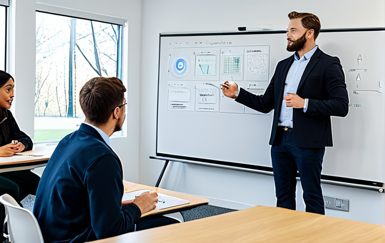Crypto Education**
"A diverse group of students in a modern classroom, learning about blockchain technology from a teacher using a digital whiteboard. Fully clothed, appropriate attire, safe for work, perfect anatomy, natural proportions, professional illustration, educational setting, well-lit, family-friendly, modest attire."
**